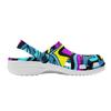 Lightweight Printed EVA Garden Shoes Unisex Breathable Slip On Clogs Beach Pool Bathroom Home Summer Slippers Home Garden Use