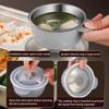 304 Stainless Steel Compartment Insulated Lunch Box Office Worker Students Sealed Portable Bento Microwae Heating Food Container