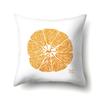Cool Summer Fruit Polyester Pillowcase Car Decoration Home Print Small Fresh Cute Pillowcase