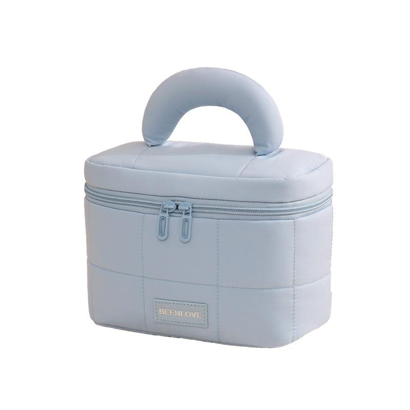Large Capacity Candy Color Portable Handheld Cosmetic Bag