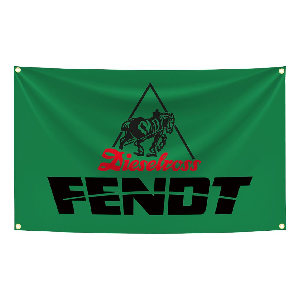 90X150Cm German Agricultural Machinery F-Fendts Flag Tapestry Polyester Digital Printing Banner For Garage Wall Art Decoration