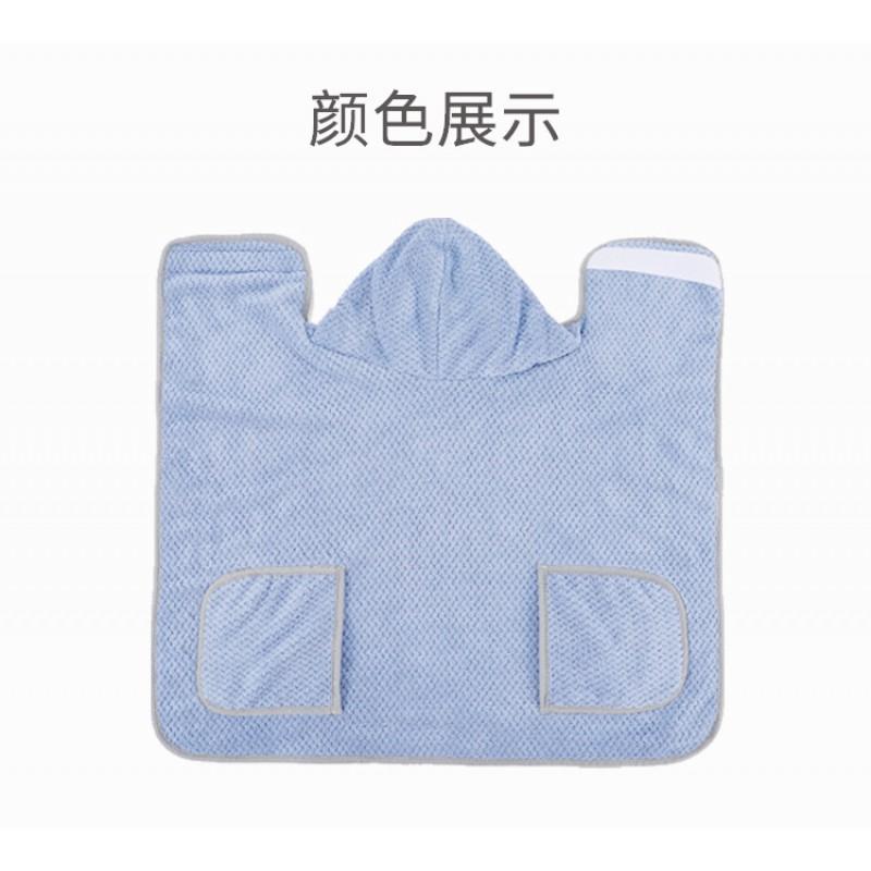 Pet Bath Robe Small To Medium Dogs Absorbent Towel Wrap Soft Full Coverage Dog Dress
