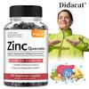 Didacat Quercetin + Zink Komplex Nahrungsergänzungsmittel, Zink-Monomethionin-Chelat aus Sophora Japonica Knospen, 120 Kapseln