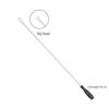 Black Handle Magnetic Pickup Tool - Bendable Metal Stick for Car Repair