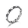 925 Sterling Silver Simple Rings for Women Wedding Engagement Heart Rings with Zircon  Female Jewelry 2025
