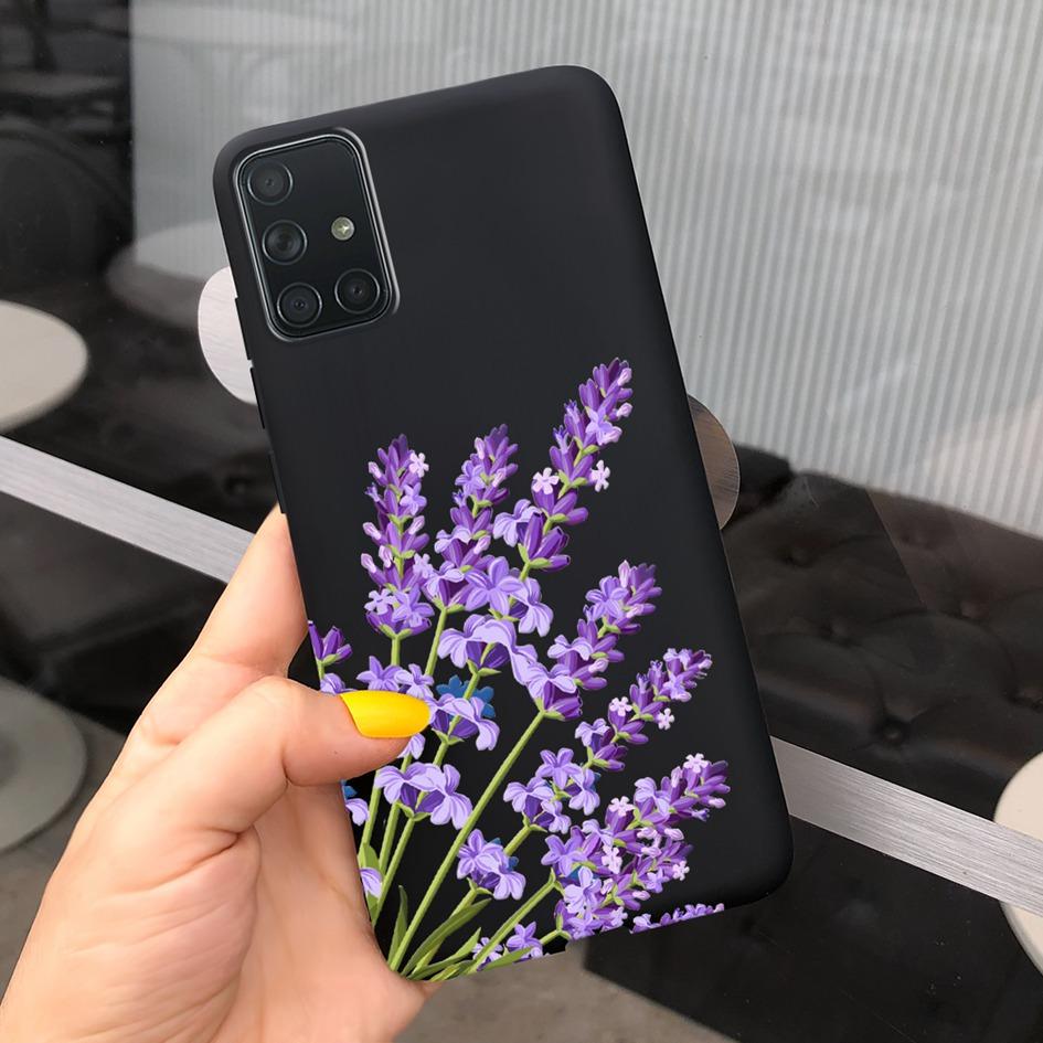 A51 A71 Case For Samsung Galaxy A51 4G Soft Touch Silicon Cover Shockproof Bumper Back Protector Bag for Samsung A 51 A 71 Coque