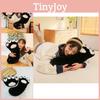Ultra-cute Panda Paw Plush Toy Adorable Bed Pillow Soft Sofa Cushion For Girls