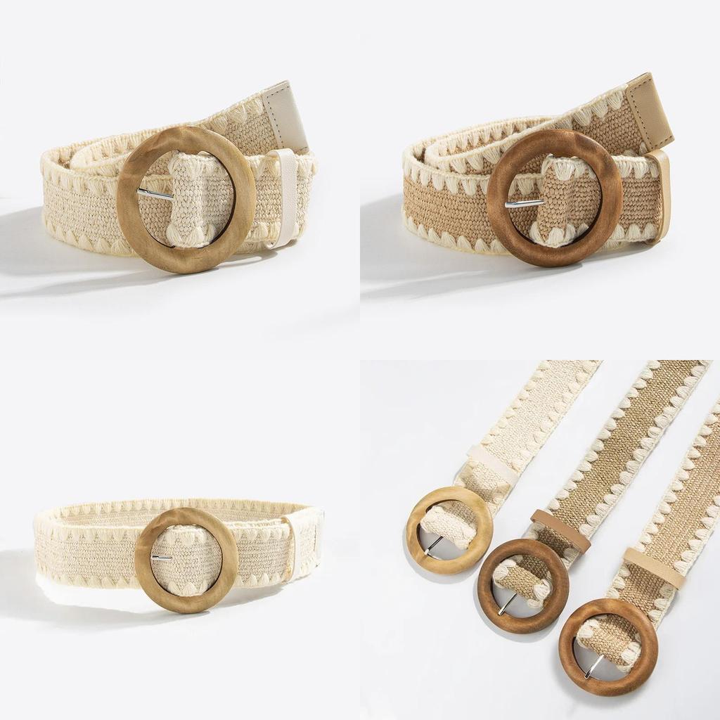 Bohemian Waist Belt Womens Handcrafted Festival Style With Plastic Buckle For Casual Wear