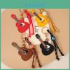 Kreativer PU-Gitarren-Schlüsselanhänger Taschenanhänger Handgefertigter Anhänger Für Modefans