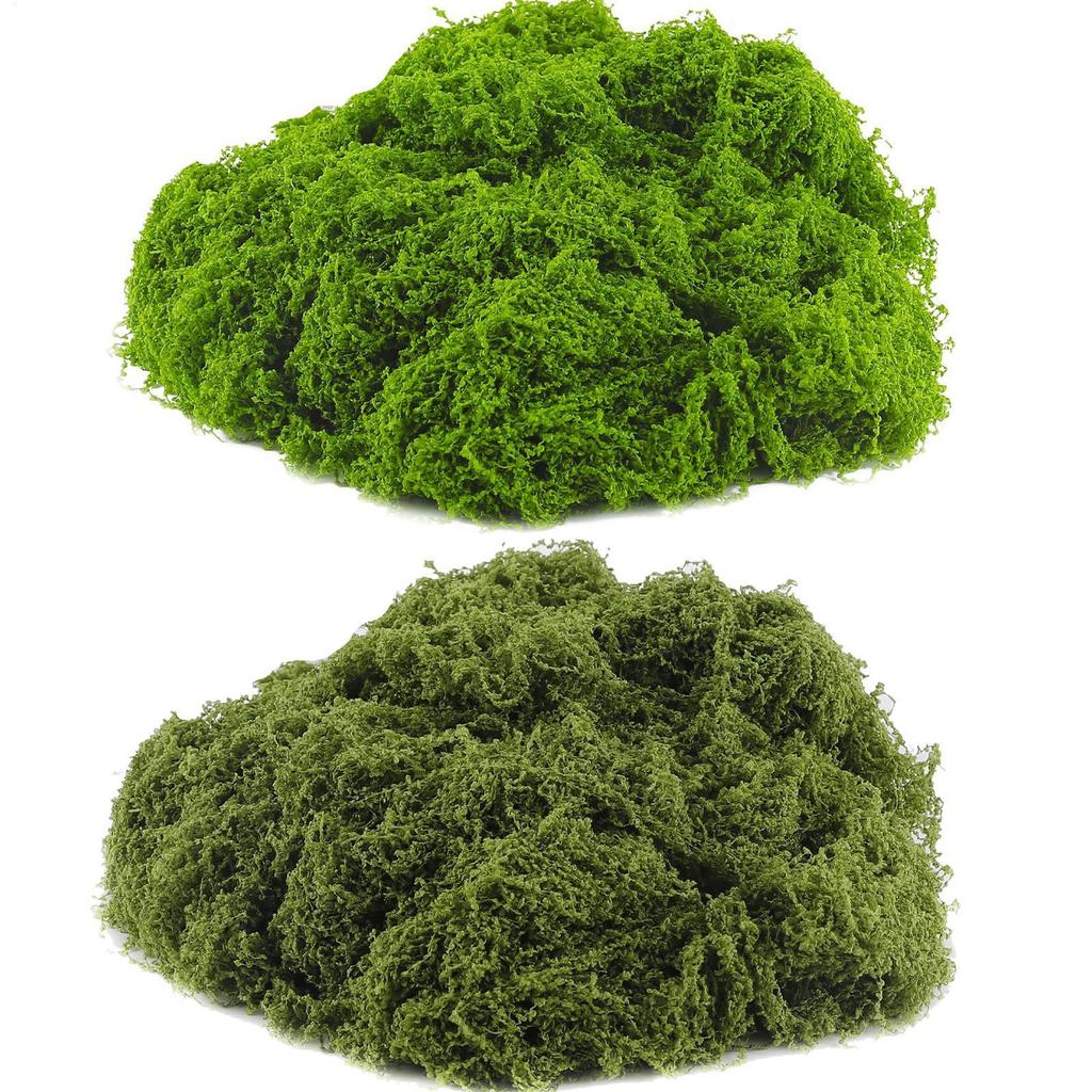 Faux Moss 300g Artificial Green Plants Moss Grass Home Living Room Garden Decoration Mini Landscape Fake Flower DIY Crafts