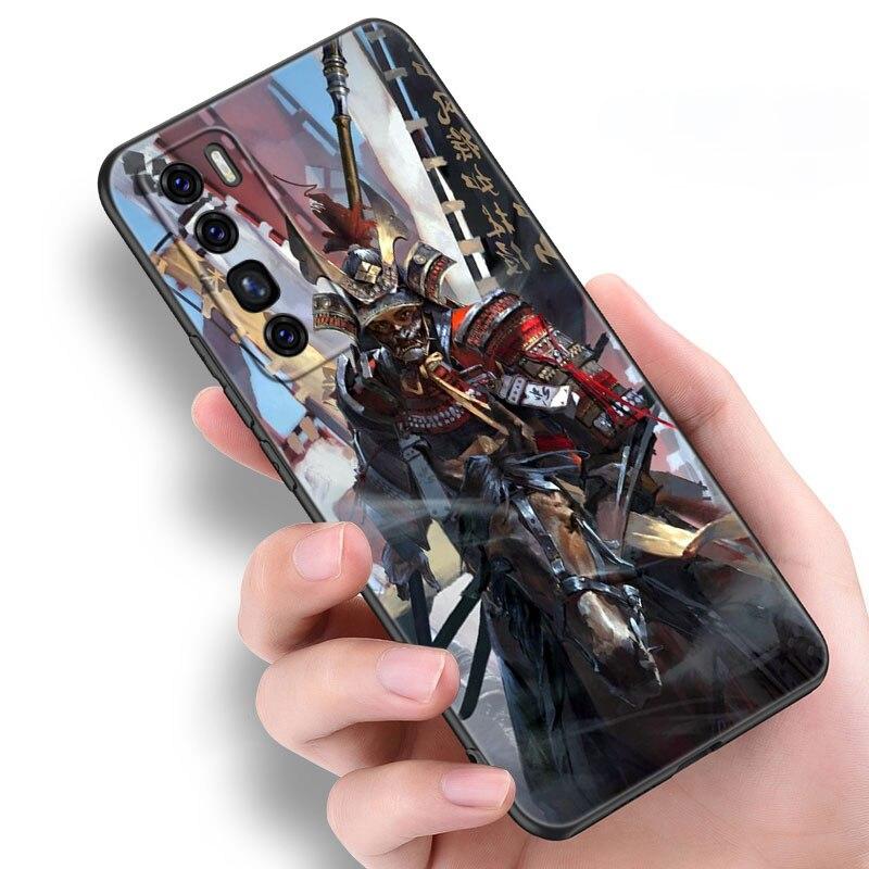 

Чехол японский самурай для Huawei NOVA 8 9 Pro 8i 7i 7SE Y60 5T Mate 40 30 20 10 Lite Honor 50 30 Premium Pro Plus 30S мягкий чехол Honor 50 Pro