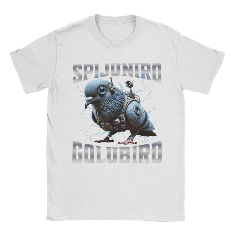 

Spijuniro Golubiro T Shirt for WOMen Cotton Cool T-Shirts O Neck Tees Short Sleeve Clothes Gift Idea S
