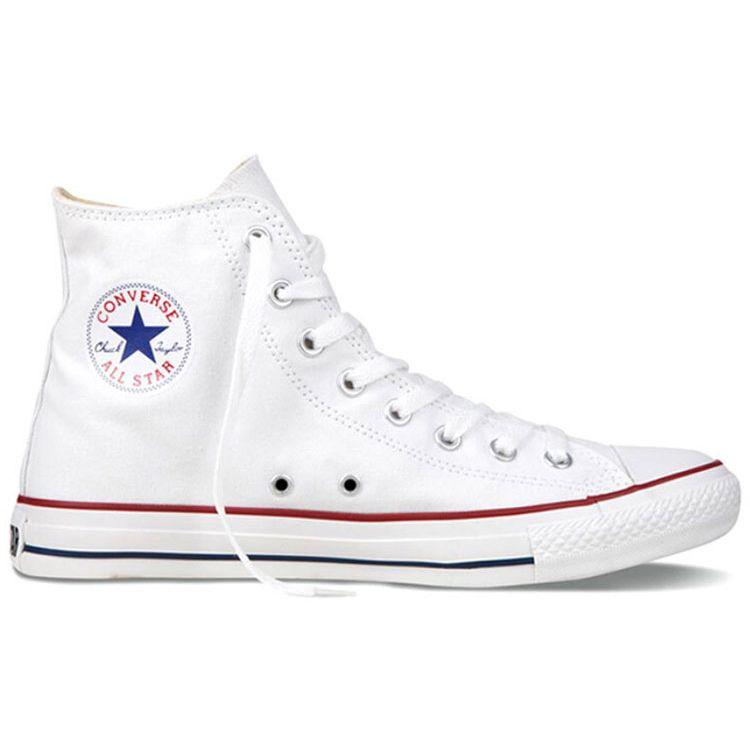 Converse Chuck Taylor All Star Optical White Classic Retro Casual Durable High-Top Canvas Shoes Unisex sneaker 101009C