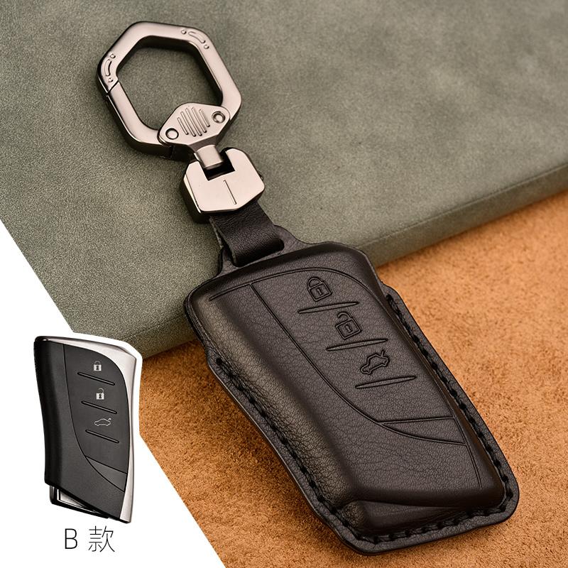 

Шкіряний чохол для ключів від автомобіля Fob для Lexus NX ES UX US RC LX GX IS RX 200 250h 350h LS 450h 260h 300h UX200 Автоаксесуари