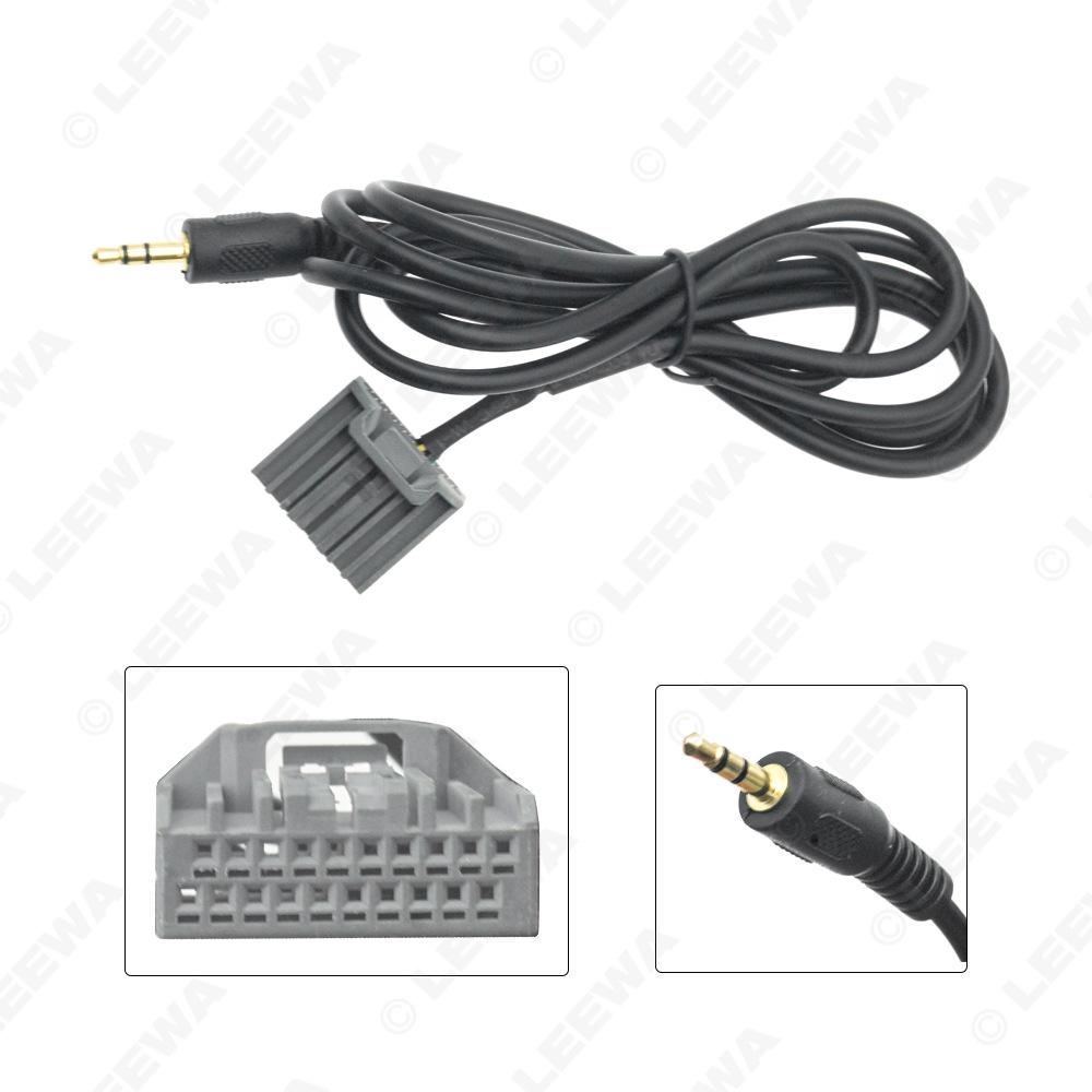 Original 3.5mm AUX Cable for Honda CRV, Civic, Crider Car Stereo CD Player Audio Input