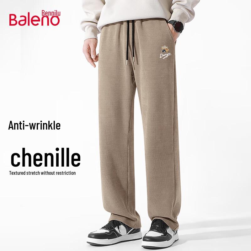 

Baleno Men s Chenille Straight-Leg Casual Pants 2XL