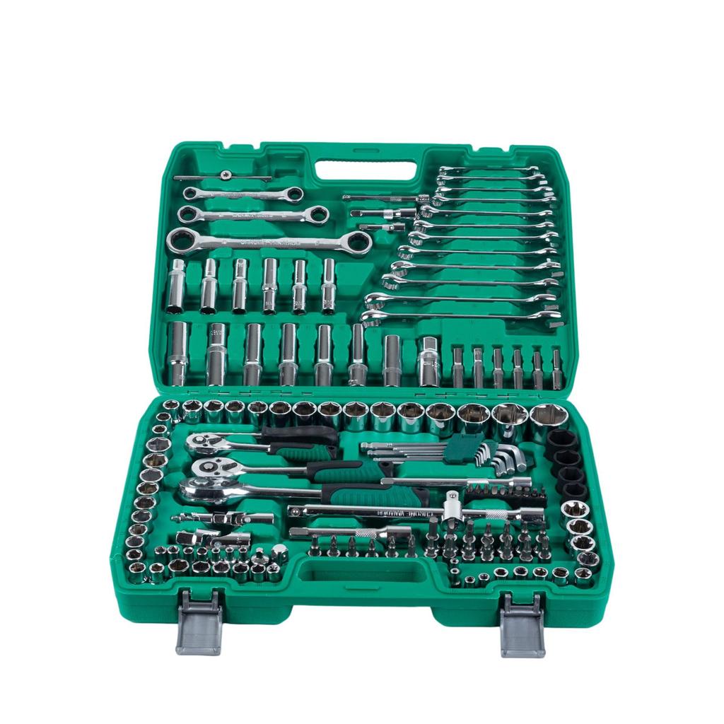 151-Piece Socket and Ratchet Wrench Set for Auto Repair