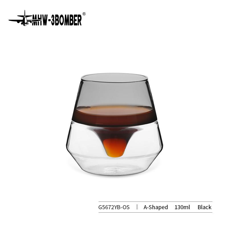 MHW-3BOMBER Glass Coffee Mug Double Wall Insulated Glass Cup Clear Espresso Mugs for Latte Cappuccino Tea Coffee Accessories