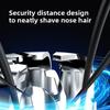 Unisex Elektrischer Nasenhaartrimmer USB Wiederaufladbarer Nasenhaarentferner Selbstgebrauch Nasenloch- und Ohrlochhaarentfernungsinstrument