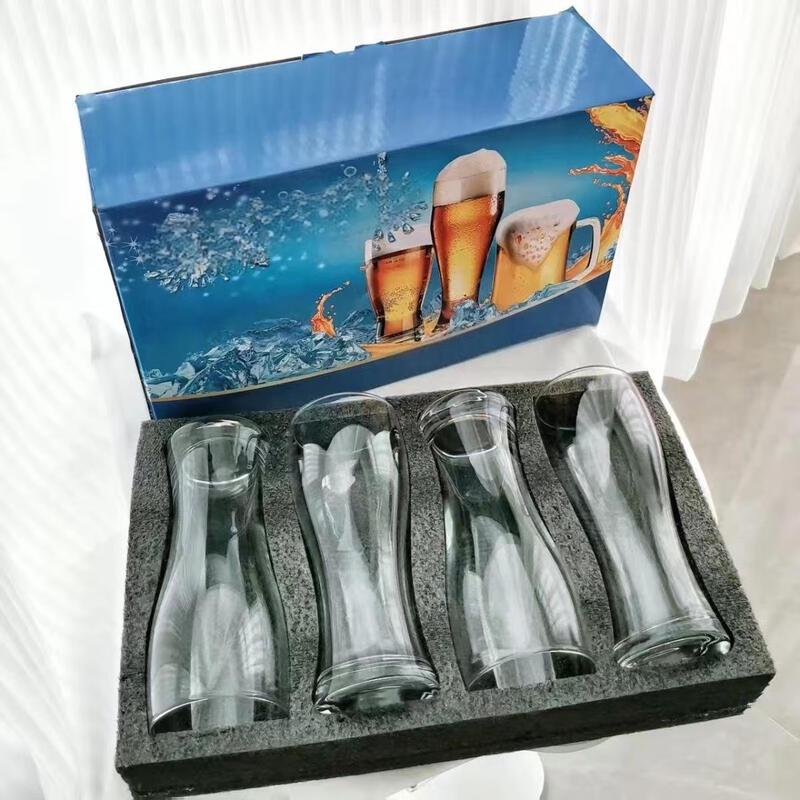 Shangqi Large Glass Beer Mug Set