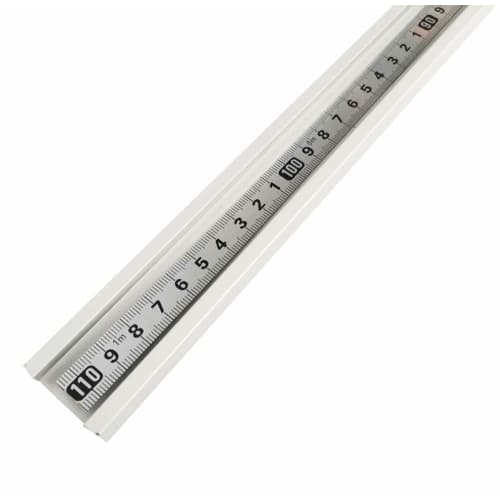HJ Stainless Steel Tape Measure, Self-Adhesive Measuring Tape Ruler Tool, Long Measure (2m)
