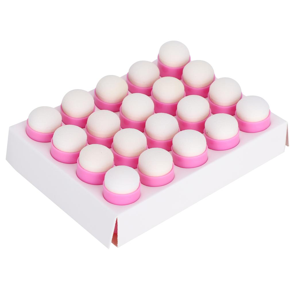 20pcs Finger Sponge Daubers DIY Finger Painting Drawing Stamping Sponge Set for Ink Crafts