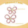 2 Pieces Butterfly Wall Art Decor Hanging Decoration Boho Bohemian Ornament Crafts for
