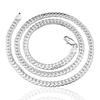 Silver Color Necklace For Women Ment Fashion Wedding Jewelry