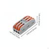 50 Pieces Quick Connect Wire Connector Easy Wiring Reusable Electrical Hardware