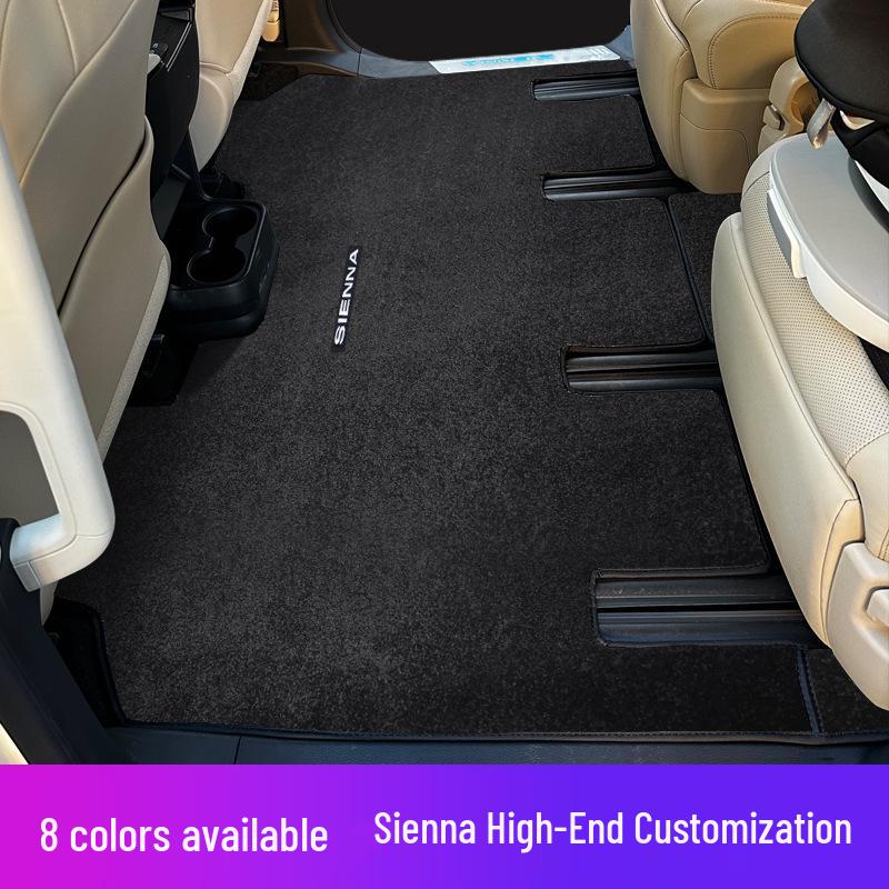 2026 Toyota Sienna Fußmatten für die mittlere Sitzreihe - Grewia Edition