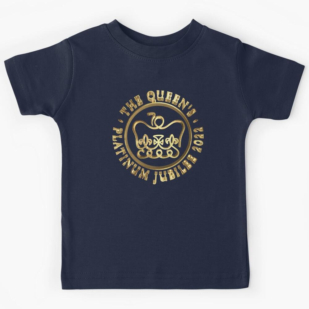 Platinum Jubilee 70 Years British Crown Kids T-Shirt 160