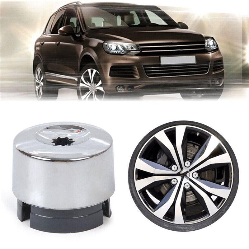 For VW Touareg 2004-2014 Car Wheel Nut Protection Cap 20Pcs Tire Screw Dust Cover Lug Bolt Anti-Rust Cap 7L6601173A