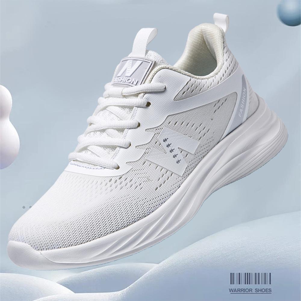 

Running shoes 2025 new ultra-light shock absorption summer breathable mesh shoes men s and women s same cold sticky sports shoes 39