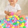 100Pcs Baby Ball Pits Flexible Colorful Pentagram/Heart Ocean Ball Practice Grip
