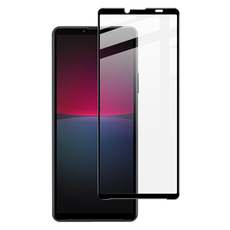 IMAK Pro+ Serie Für Sony Xperia 10 VI Displayschutzfolie Gehärtetes Glas Film Vollständige Abdeckung Kratzfest