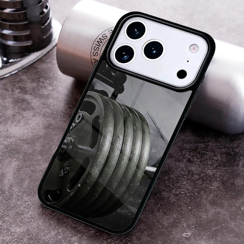 Gym Fitness Bodybuilding Phone Case for iPhone 17 16 15 Pro Max Air 14 13 12 11 Plus Shockproof Cover