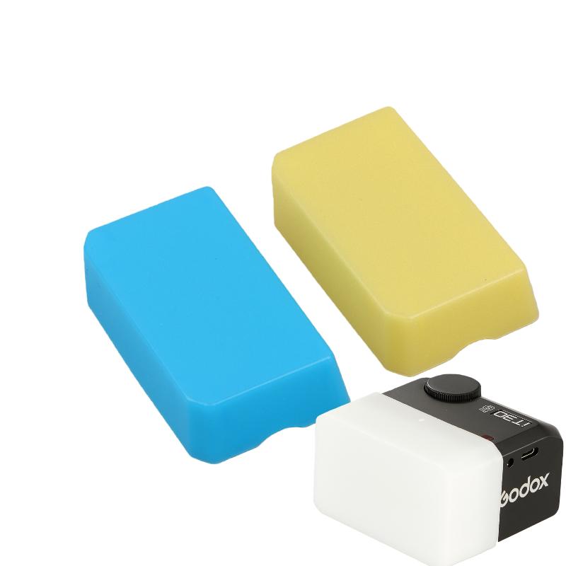 1/3Pcs Camera Accessories Portable Flash Soft Light Box For It30Pro Camera Flash White Yellow Blue