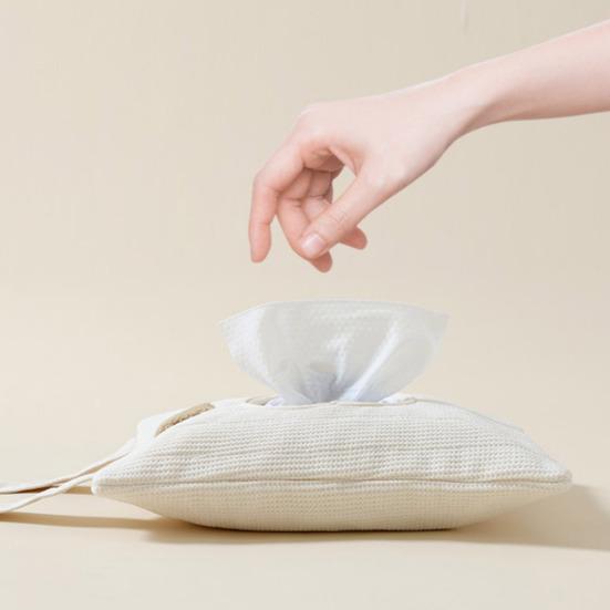 Portable Baby Wipe Holder Refillable Dispenser Travel Case Large Capacity Cartoon Design Portable Wipe Storage Case Diaper Bag