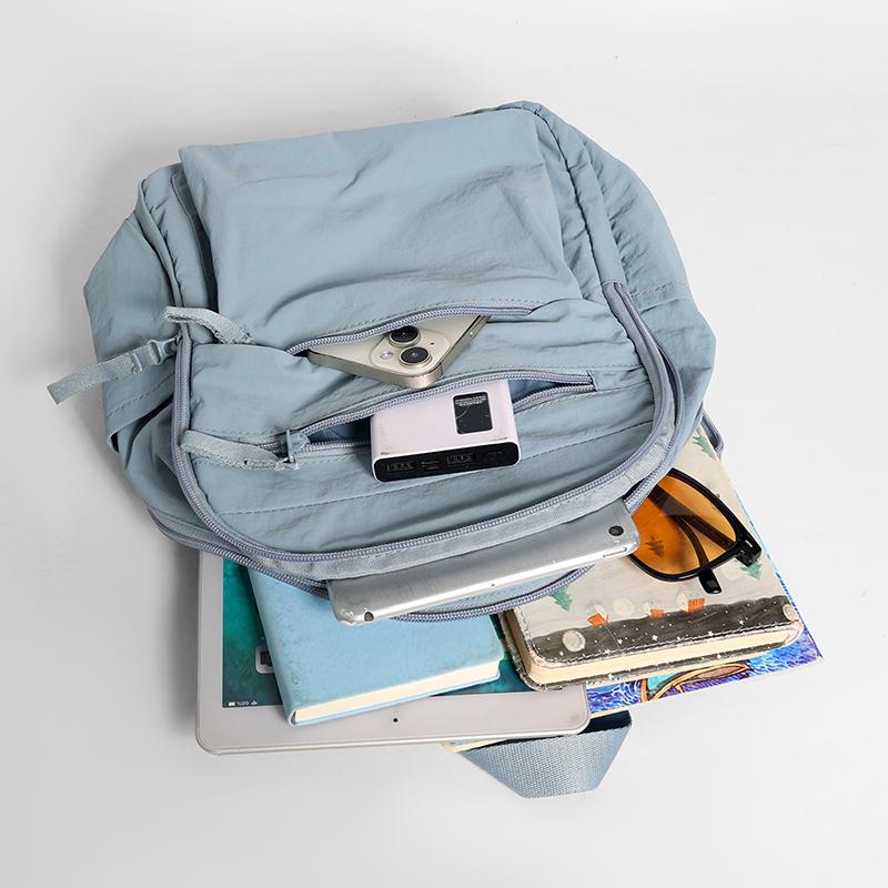 Multi-Pocket Small Backpack Unisex Travel Backpack