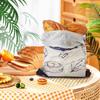 3PCS Bread Bags With Zipper, Bread Bags for Homemade Bread, Reusable Sourdough Bread Bags with Double Lining, Large Bread Container to Keep Bread