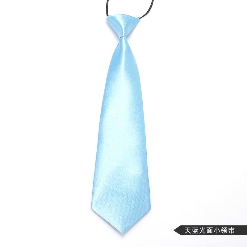 Krawaty Dziecięce Chłopcy i Dziewczynki Mundurki Szkolne Podstawowe Przedszkole Koszule Formalne Bez Jednolitego Koloru Występy Małe Krawaty