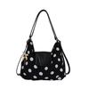2026 Trendy Korean Polka Dot Underarm Crossbody Bag - Large Capacity, Lightweight, Niche Hobo Design