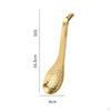 Elegant Stainless Steel Perforated Spoon for Gourmet Cooking