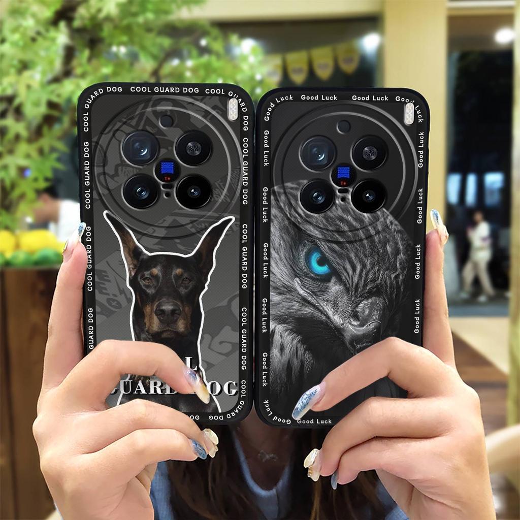 Back Cover Waterproof Phone Case For VIVO X200 Pro Full Wrap Protective Cute Fashion Design Cover Anti-dust Durable TPU