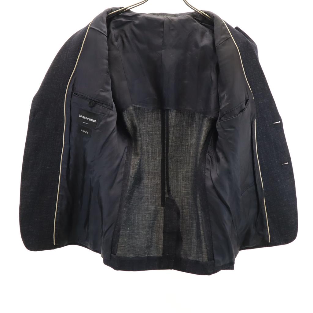 Emporio Armani Made In Italy JOSE LINE Tailored Jacket 50 Navy Blazer Men's Used