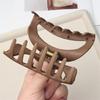 Siliconen Haarklem Clip Houdt Speldjes Hoofddeksels Veilig Vast Voor Lang Dik Haar Trendy Haaraccessoire Neutrale Kleur
