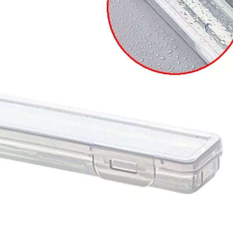 Portable Toothbrush Box Plastic Travel Toothbrush Case Transparent Toothbrush Holder Organizer Travel Practical Accessories