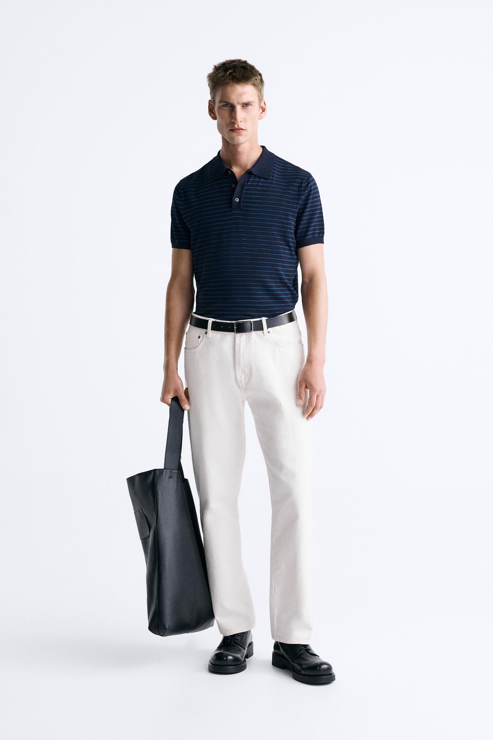 

ТРИКОТАЖНАЯ РУБАШКА ПОЛО В ПОЛОСКУ