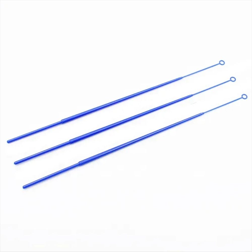 Blue Disposable Inoculating Loop Individually Aseptic Package Vaccination Rings Lab Supplies