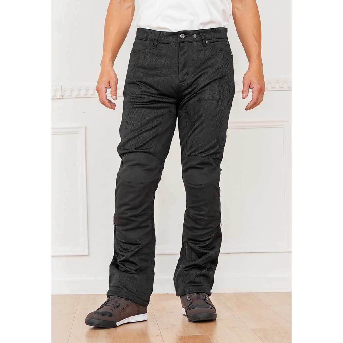 

KOMINE 2025 Model PK-759 CE2 Protective Mesh Pants for Motorcycles for Spring and Summer, 2 XL